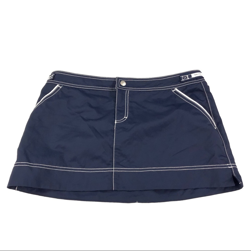 Nautica Separates Skirt Swim Cover Up Navy S